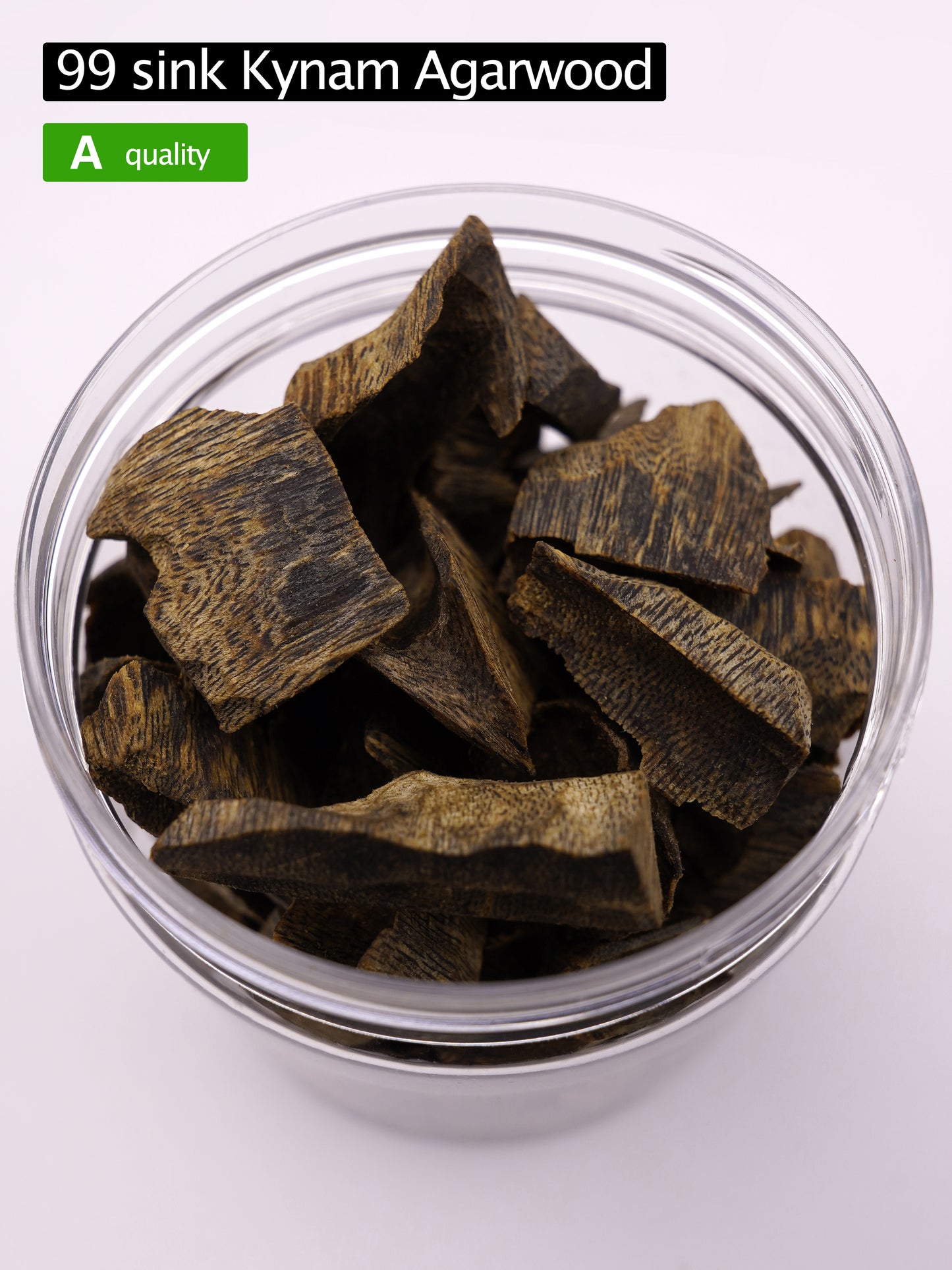 【99 sink Kynam Agarwood】Kynam logs | A quality | Agarwood chips | High oil content | Natural incense | Aromatherapy helps sleep and calms the mind |【EXW】