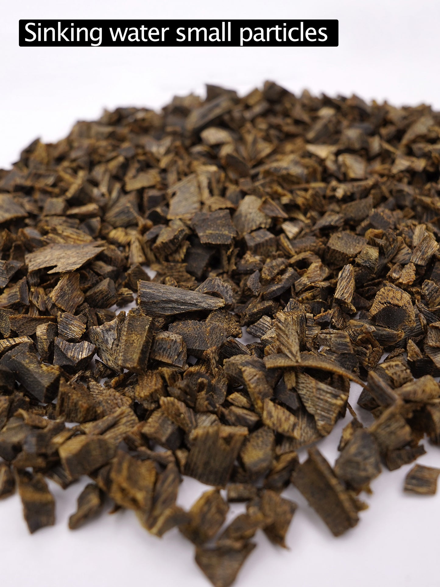 【Sinking water small particles of agarwood】Qinan raw materials | AA quality | Agarwood raw materials with high oil content | Aromatic wood chips | | Very suitable for prayer |【EXW】