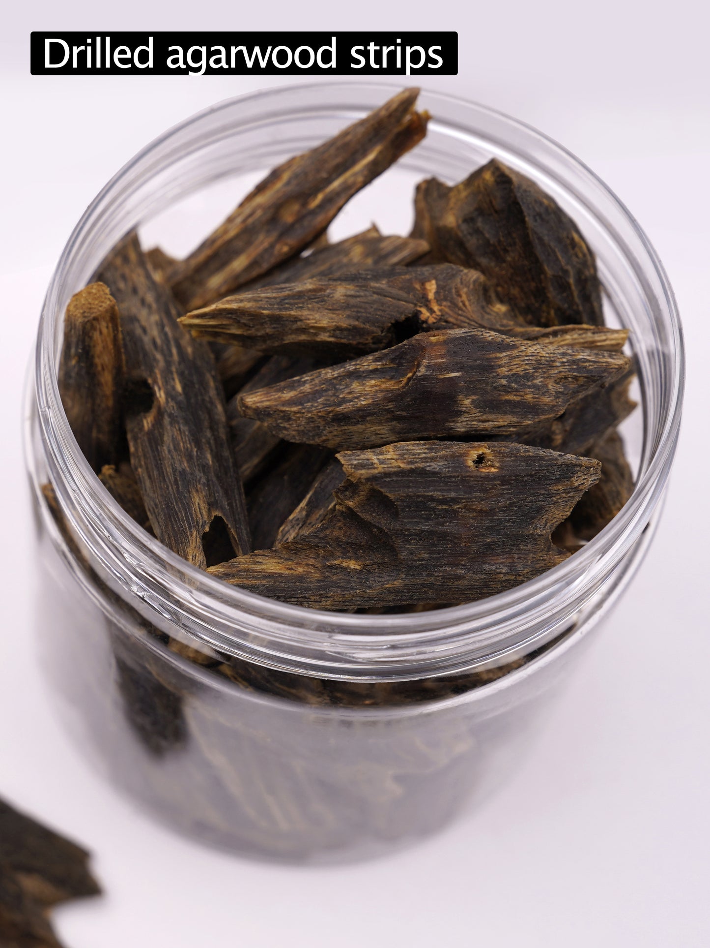 【Drilled agarwood strips】Kynam raw materials | Agarwood wood strips | Indoor sleep aid agarwood | Soothe the nerves |【EXW】